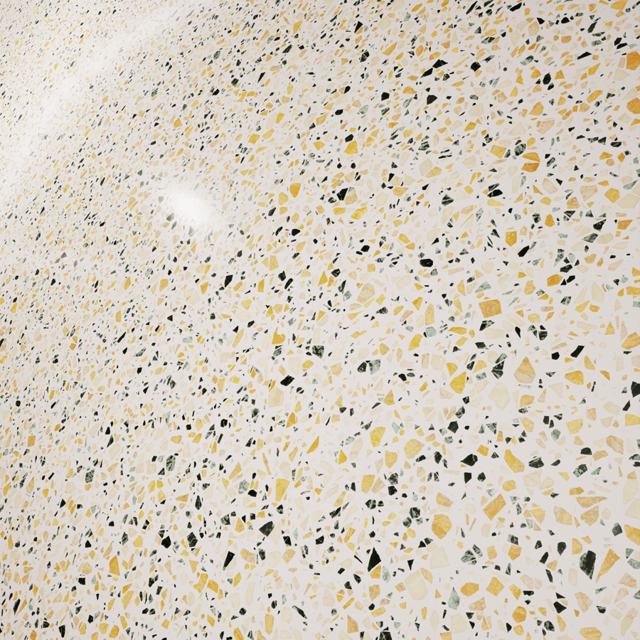 Speckled Citrus Terrazzo Texture, Beige