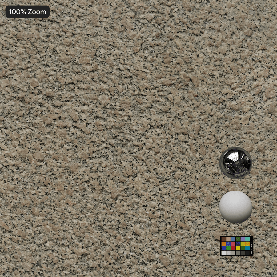 Carreau de granit carré adouci Texture, poivrée