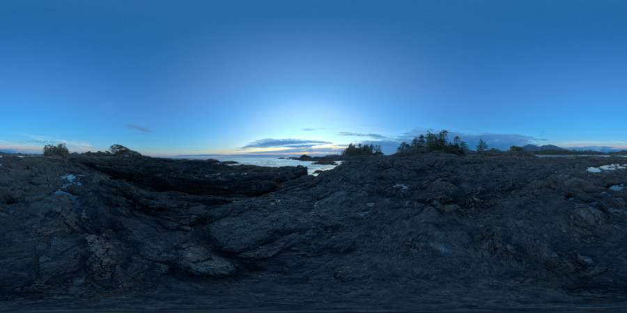 Hdr Outdoor Beach Rocky Sunset Clear 001