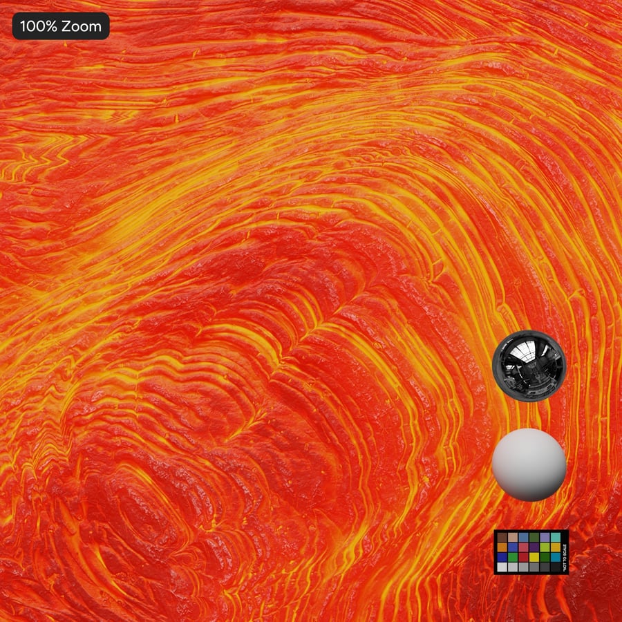 Texture de lave fluide