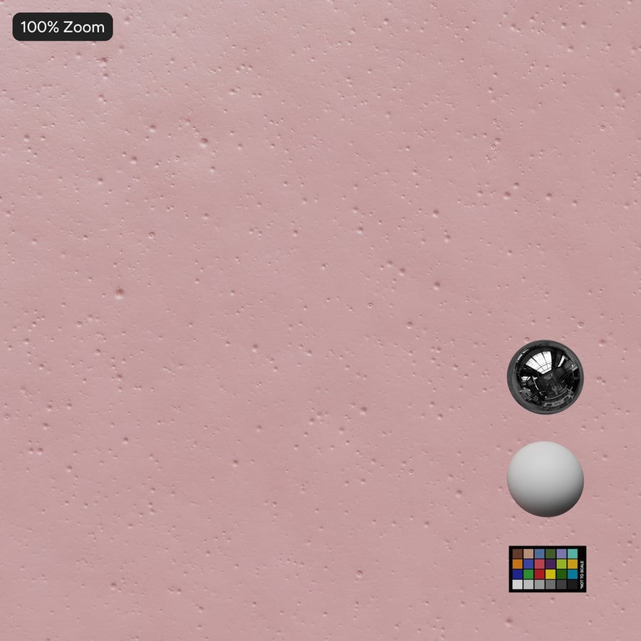 Texture alimentaire pour glaçage à la fraise, rose