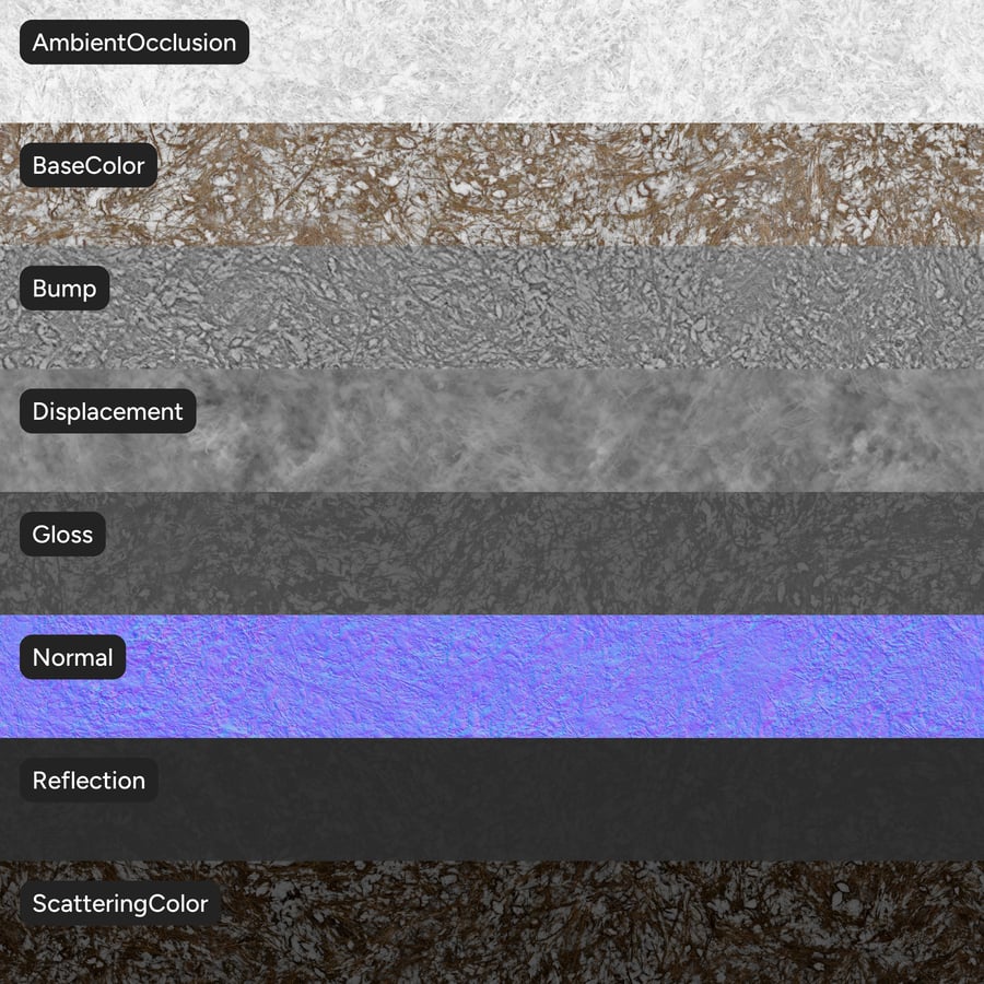 Textura de relva seca sobre neve irregular