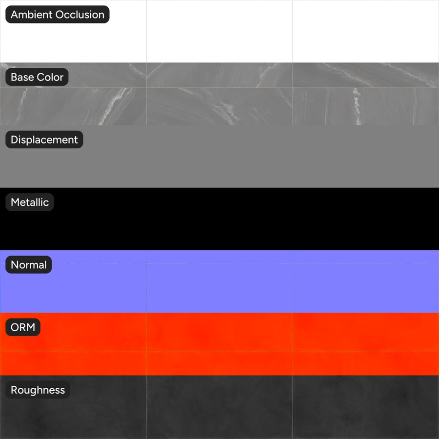 Rectangular Quartzite Matte Tile Texture, Grey