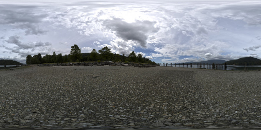 Barnet Marine Park Cloudy Midday Outdoor Sky HDRI