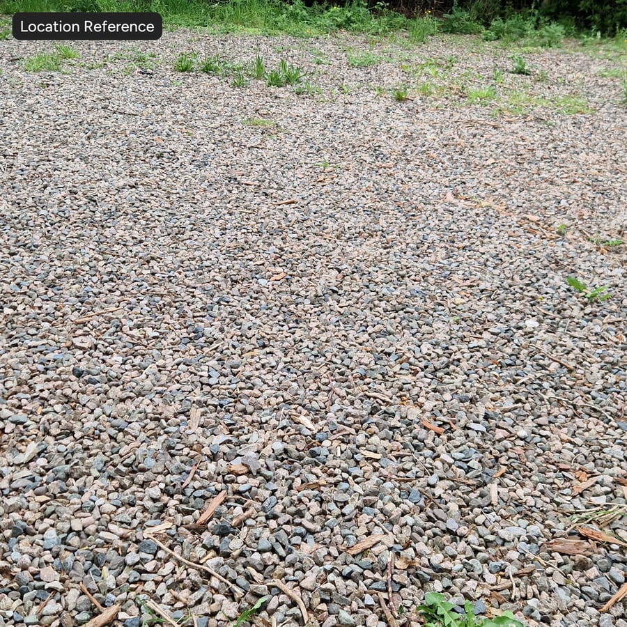 Large Gravel and Leaves Texture