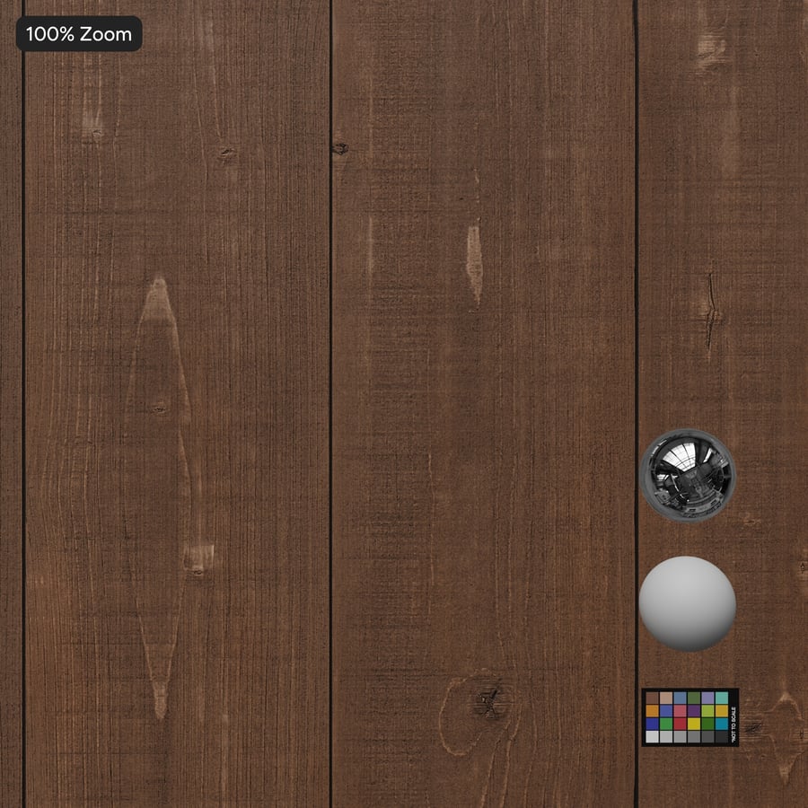 Rough Sawn Spruce Wood Board Texture, Teton Brown