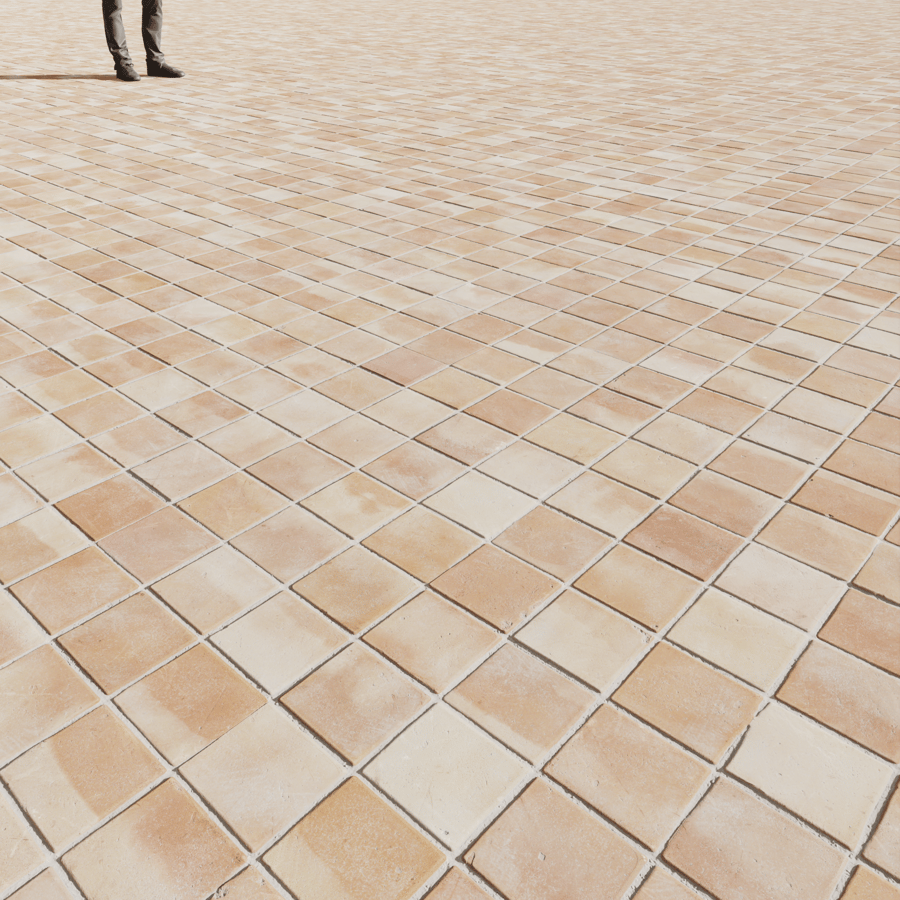 Azulejos Terracota Natural Blend Mosaic 001