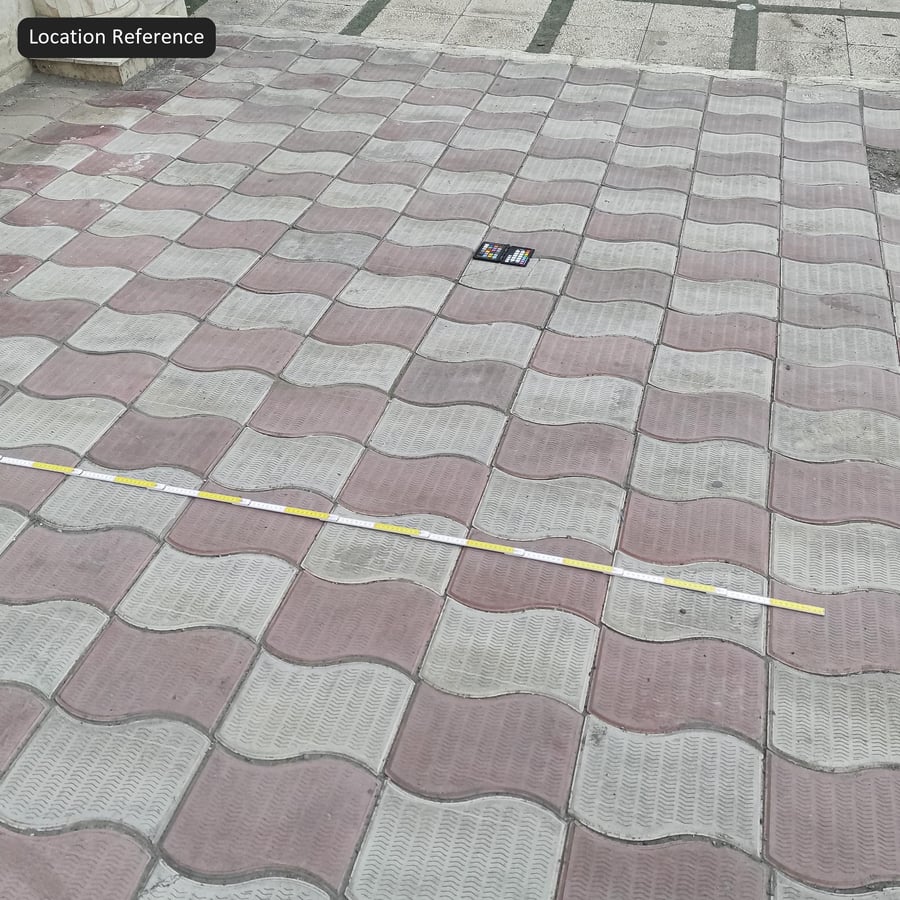 Wave Paver Textur, rutmönstrad