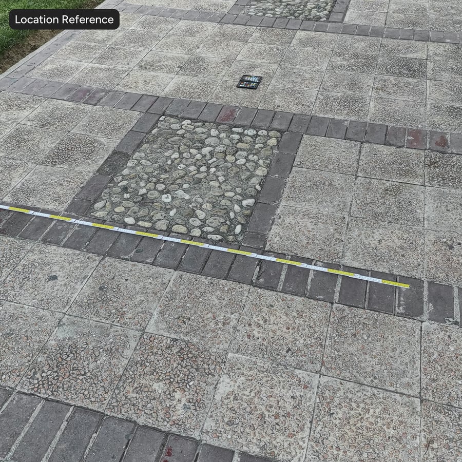 Mixed Pebbledash Stack Stone and Cobblestone Paver Texture