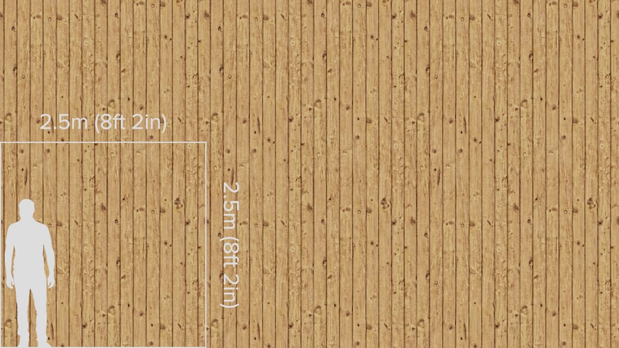 Light Caramel Knotted Natural Wood Planks Flooring Texture