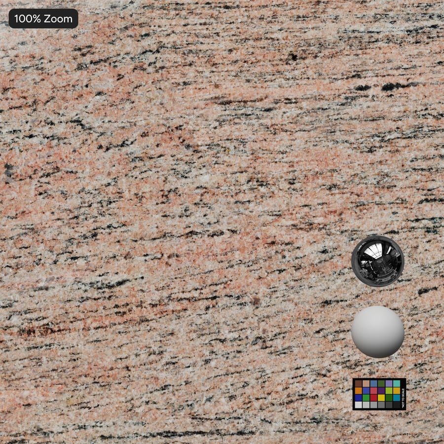 Textura de pedra de granito polido, rosa pálido