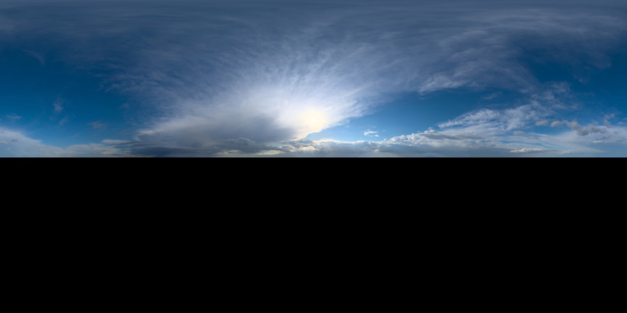 Dispersed Clouds Day Outdoor Sky HDRI