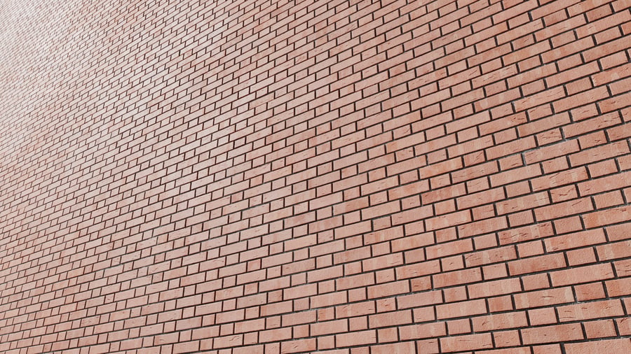 Flemish Bond Brick Texture, Red