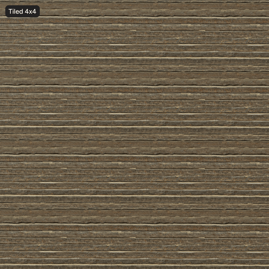 Worn Rough Hewn Wood Wall Texture