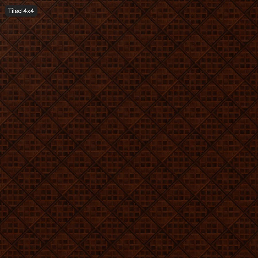 Diamond Versailles Oak Wood Board Texture, Dark Brown (marron foncé)