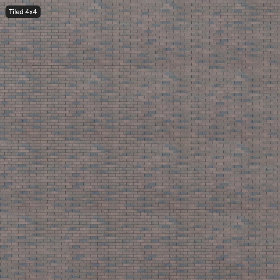 3 Textura de telhado de asfalto, castanho azul