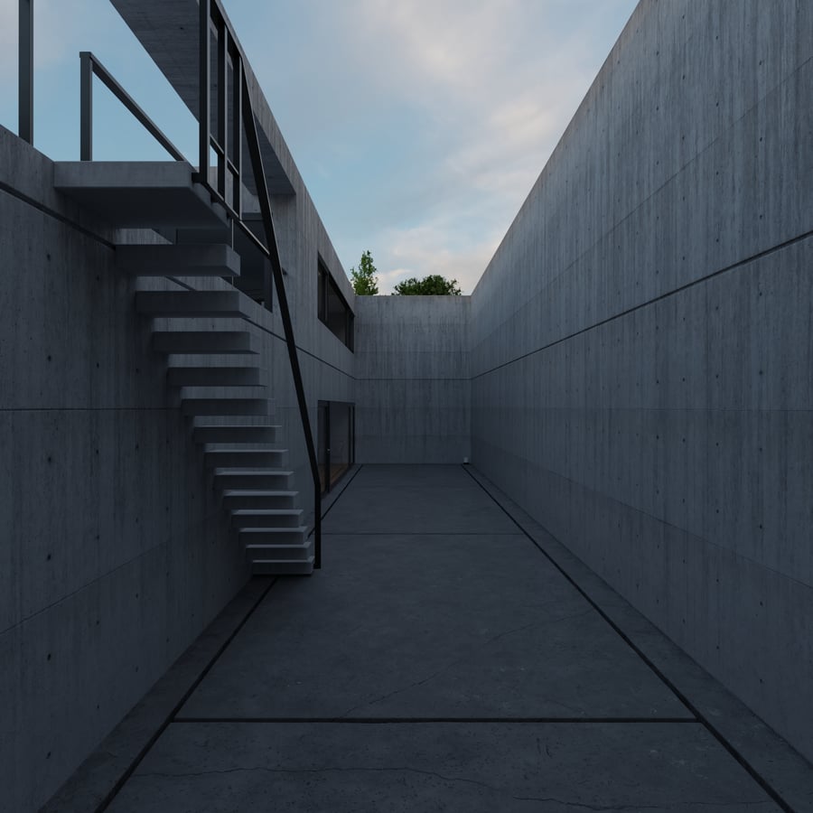 Rocky Shore Cloudy Sunrise Sky Outdoor HDRI