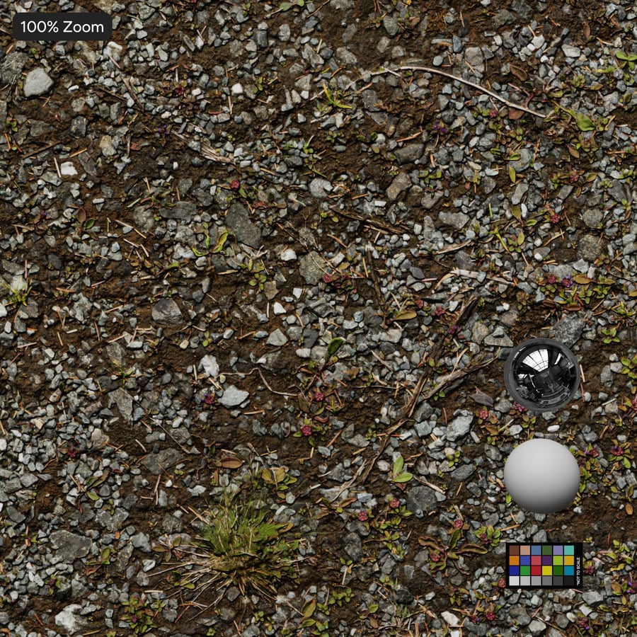 Mossy Gravel Texture