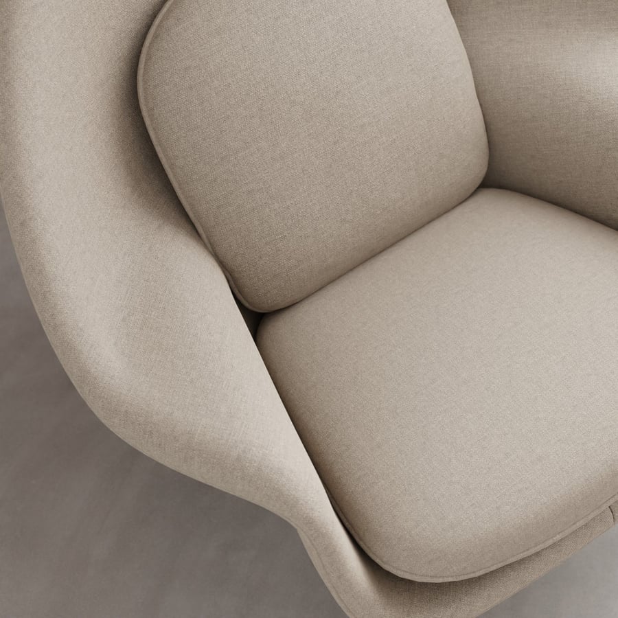 Plain Drapery Upholstery Fabric, Brown