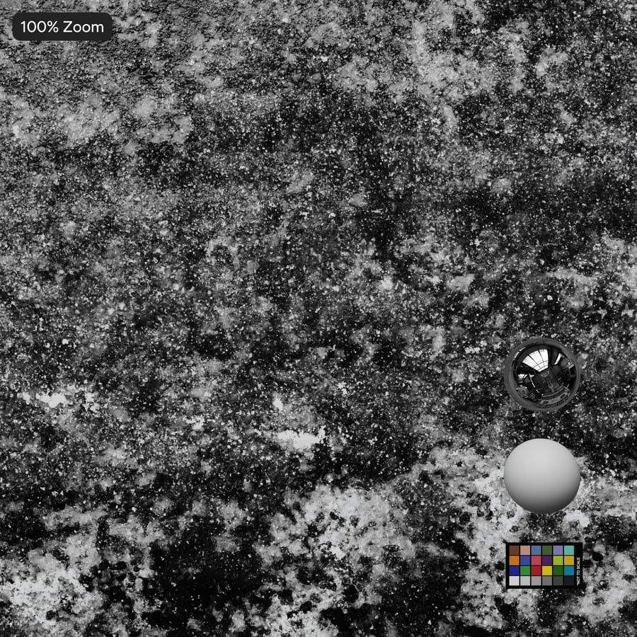 Snowy Asphalt Texture