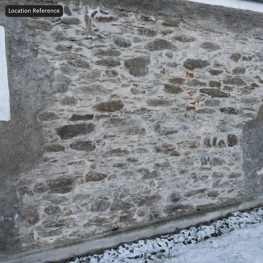 Textura staré suťové kamenné zdi, béžová