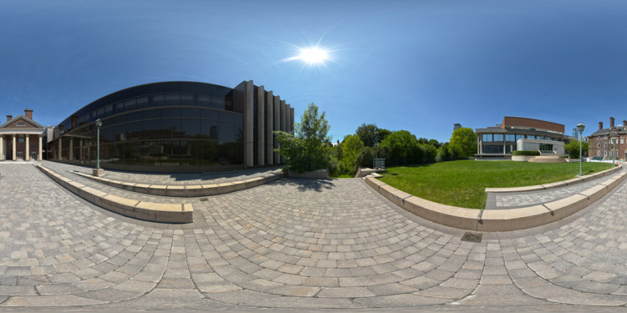 City Courtyard Clear Afternoon Day Outdoor Sky HDRI