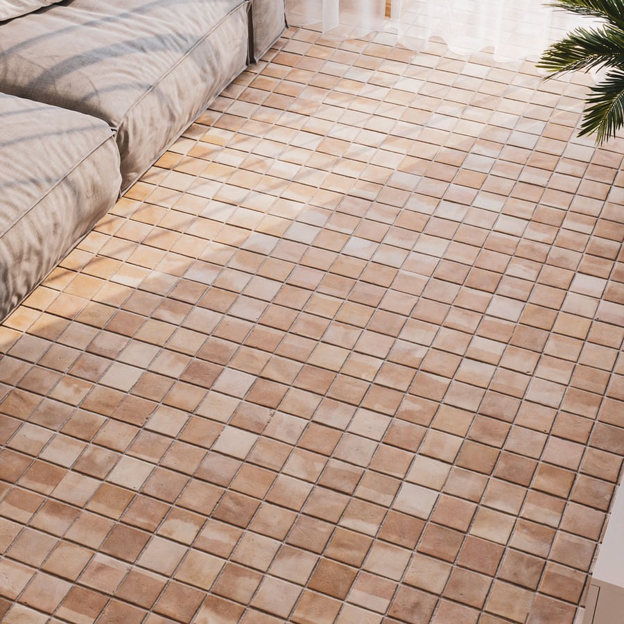 Azulejos Terracota Natural Blend Mosaic 001