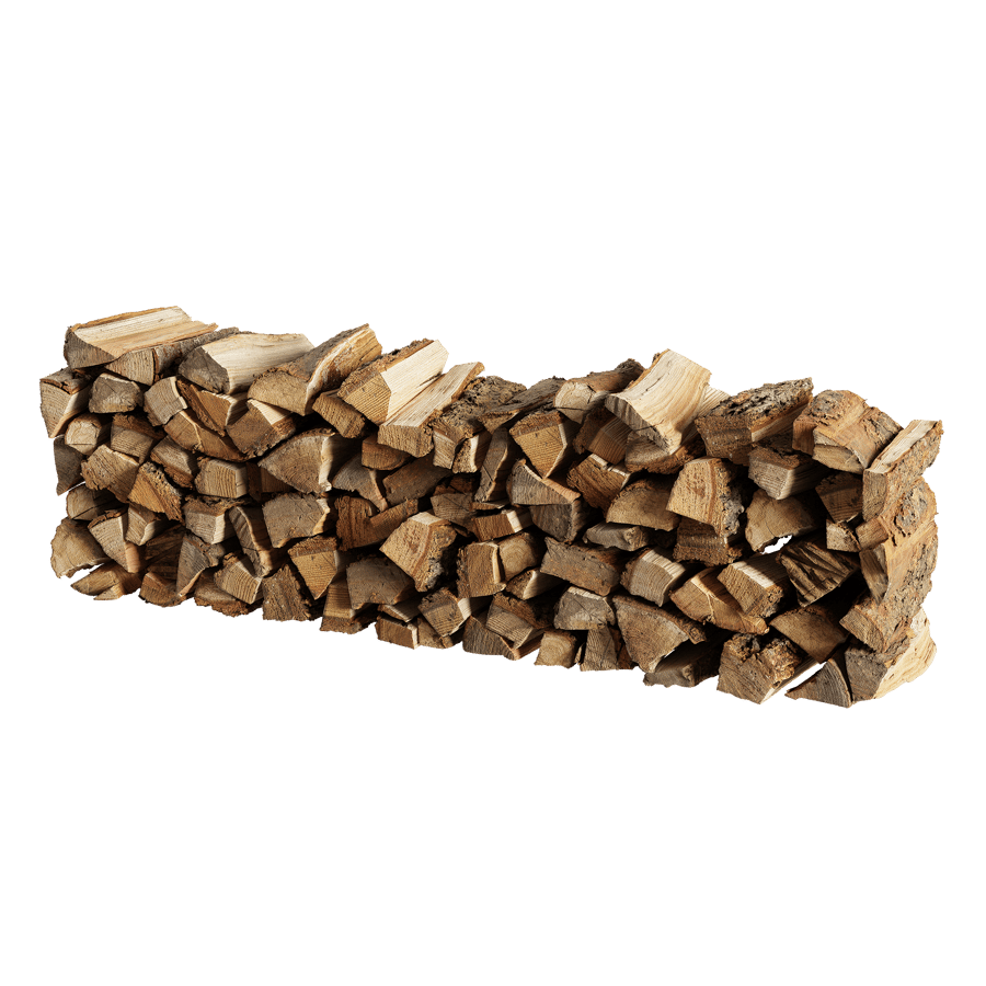 Horizontal Firewood Stack Models Collection
