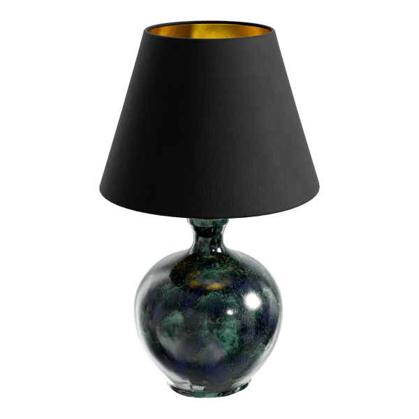 Model Lampu Kap Lampu Eno Ceramic Zaitun Granada, Hijau