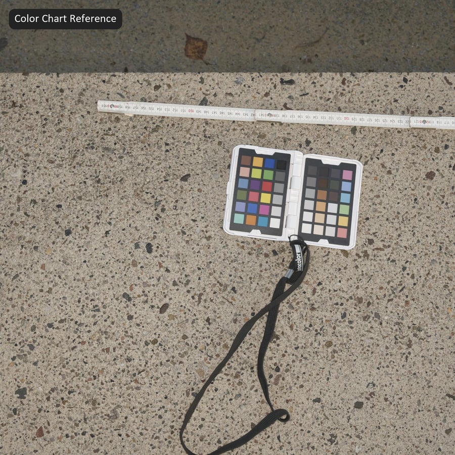 Rough Aggreate Concrete Sidewalk Texture