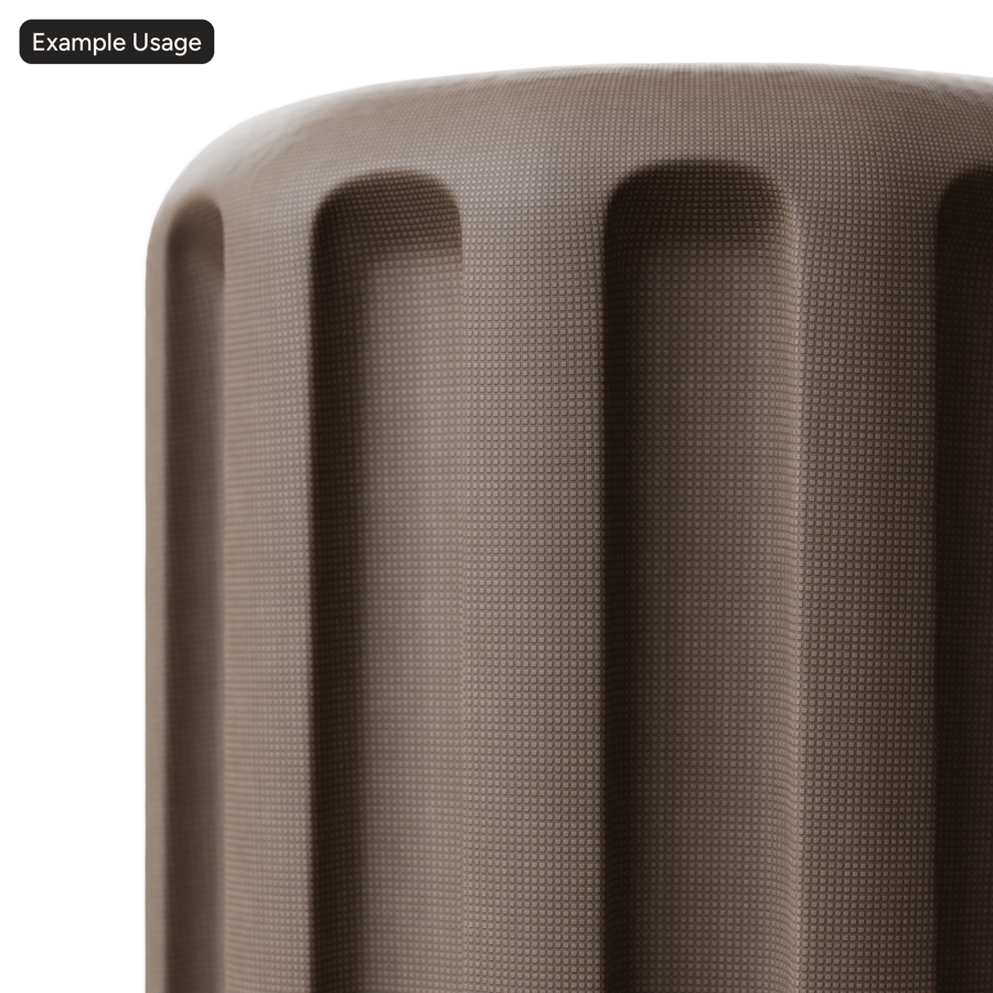 Square Studs Rubber Texture, Brown