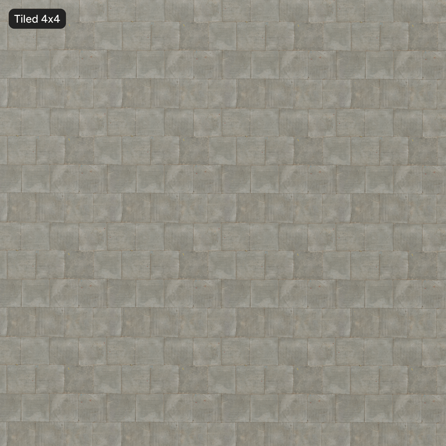 Texture piastrella in cemento finitura a scopa, grigio