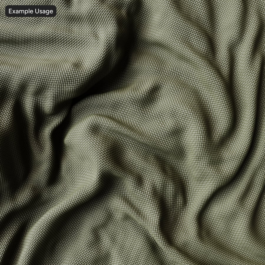 Текстура нейлоновой баллистической ткани, зеленый