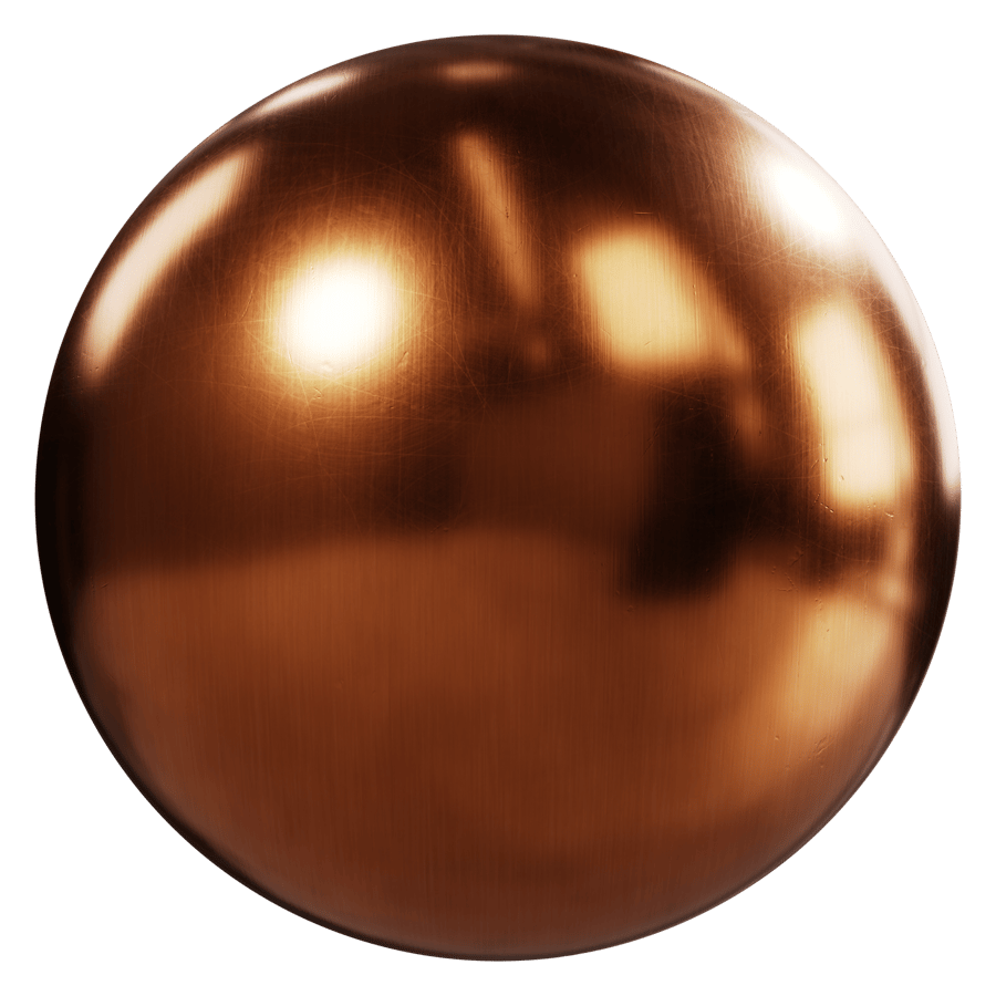Polished Bronze Metal Texture - Poliigon