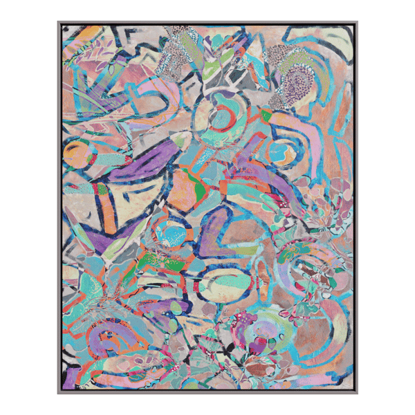 Meyla Abstract Wall Art Model