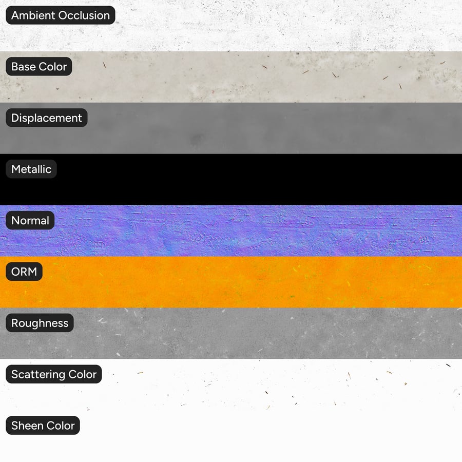 Jejak Kaki pada Tekstur Salju yang Kotor