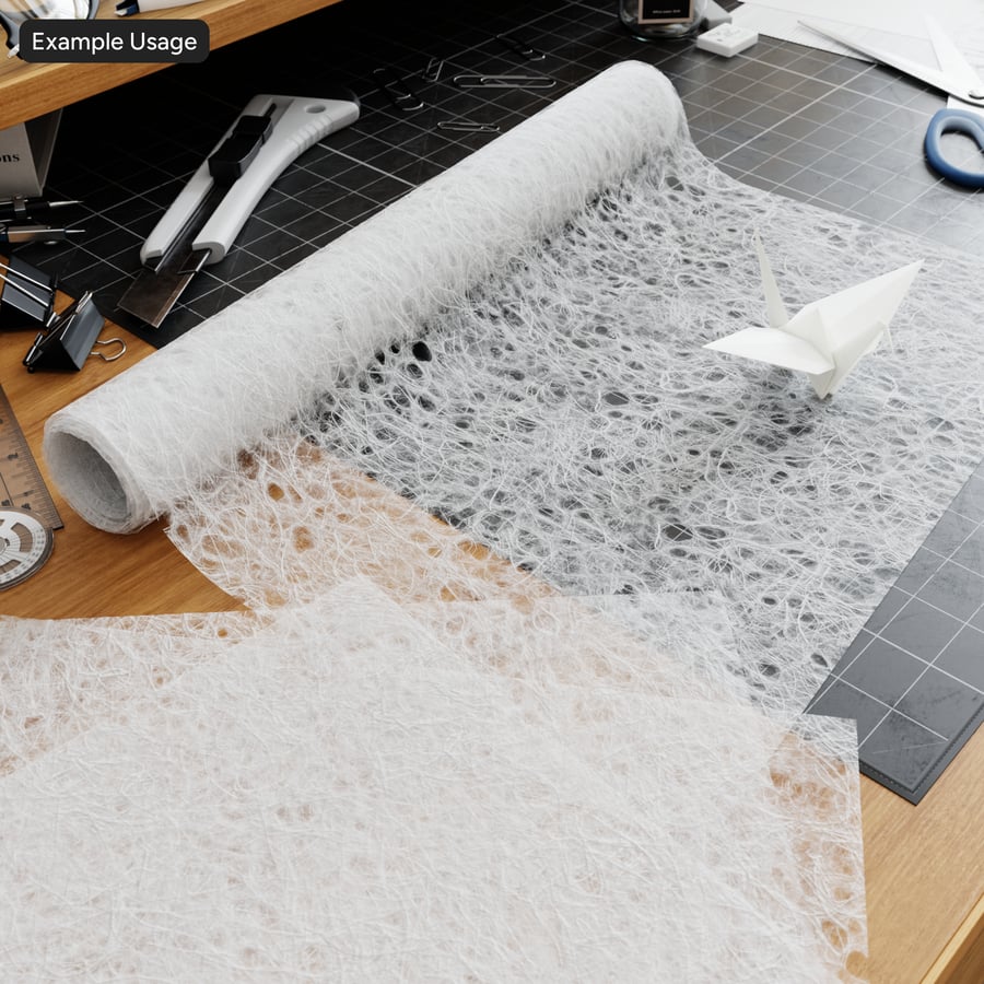 Japanese Ogura Lace Paper Texture