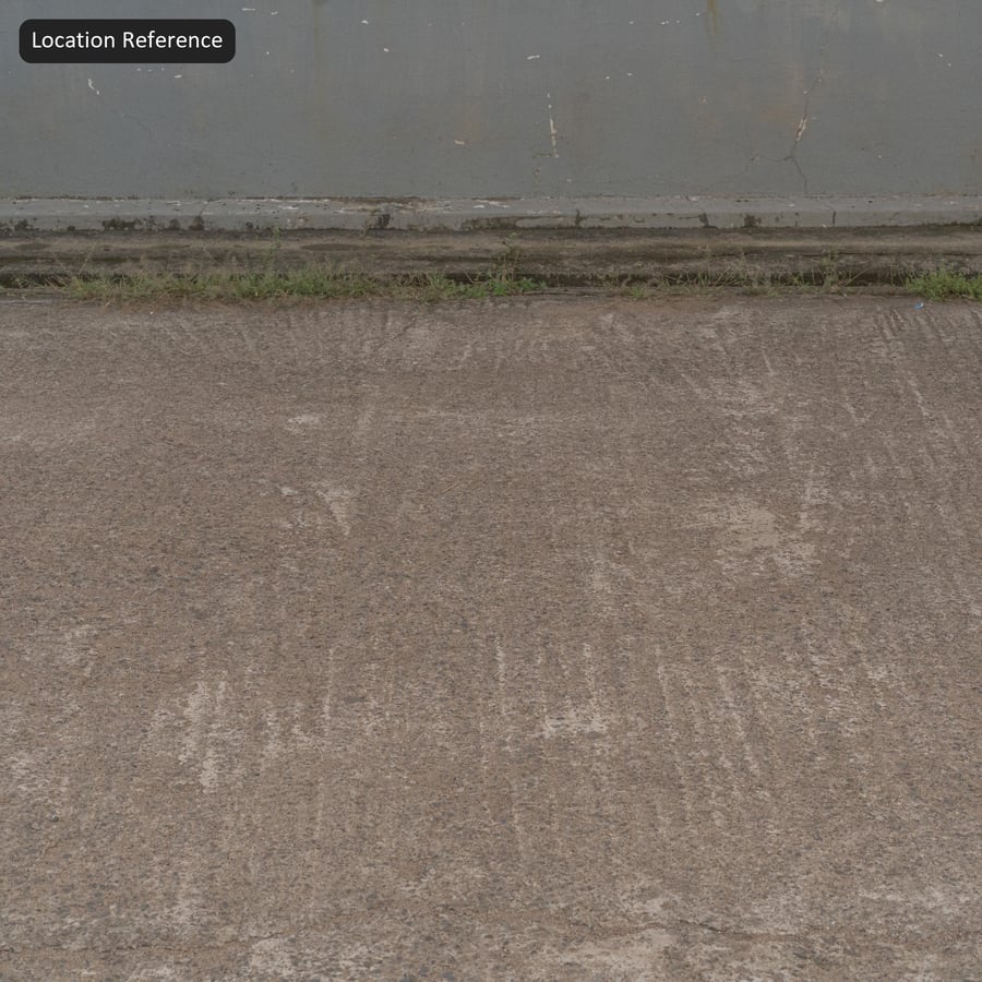 Textuur van versleten asfaltwegen, rood