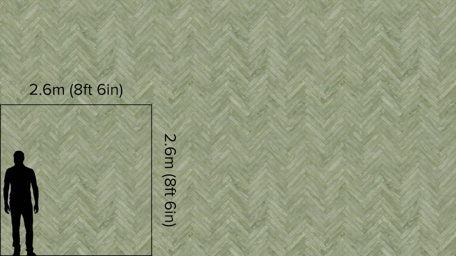 Textura de azulejo mate em mármore em espinha, verde salva