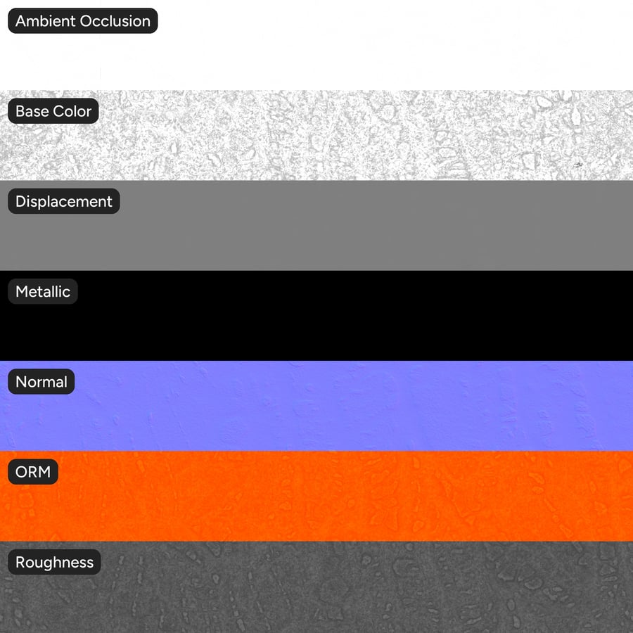 Crawling Glazed Ceramic Pottery Texture, White