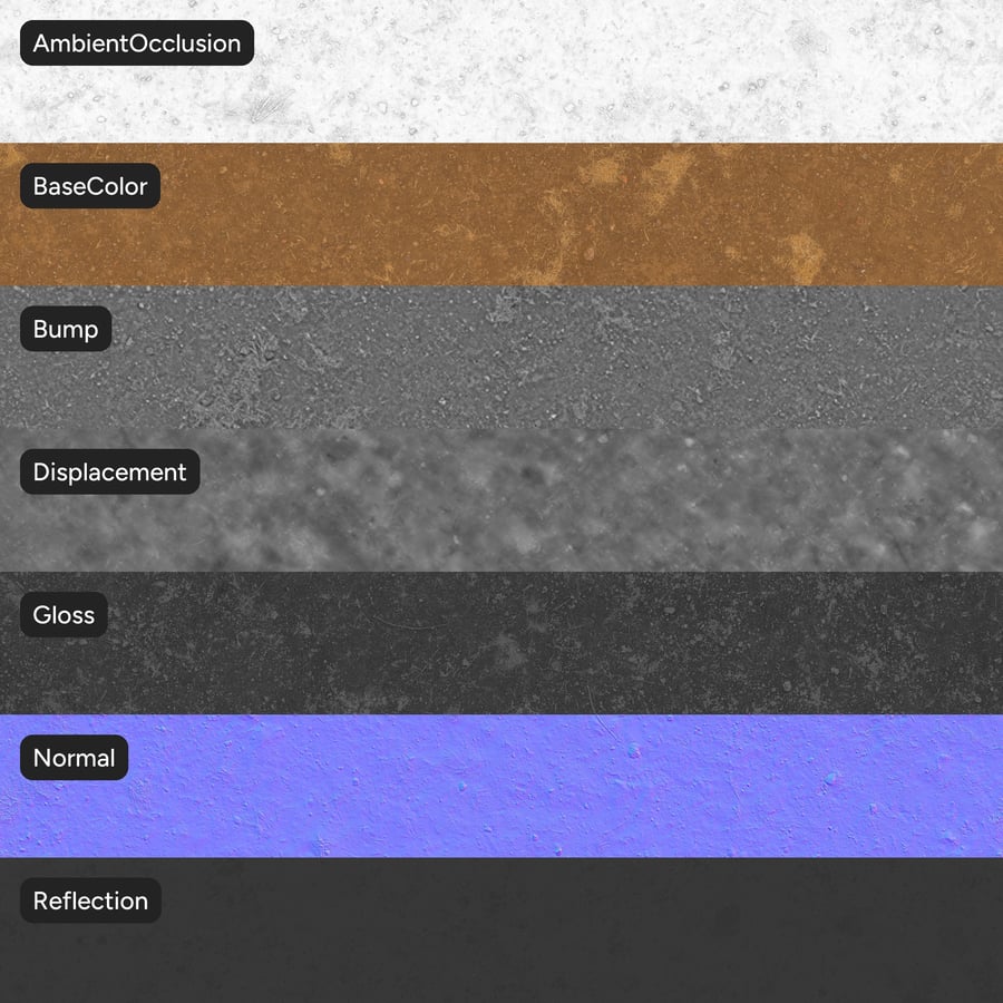 Texture de relva seca irregular sobre terra