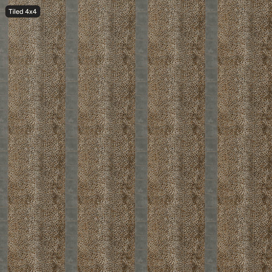 Cobblestone and Granite Sidewalk Texture