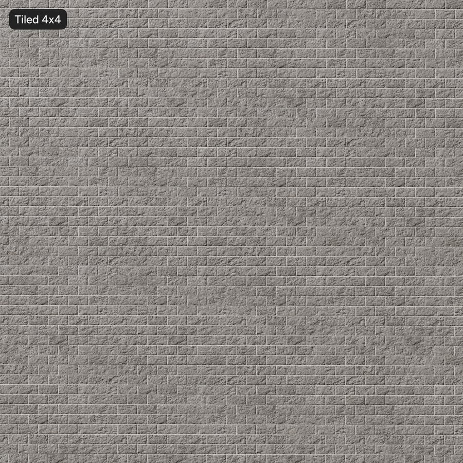 Running Split Face Concrete Block Wall Texture