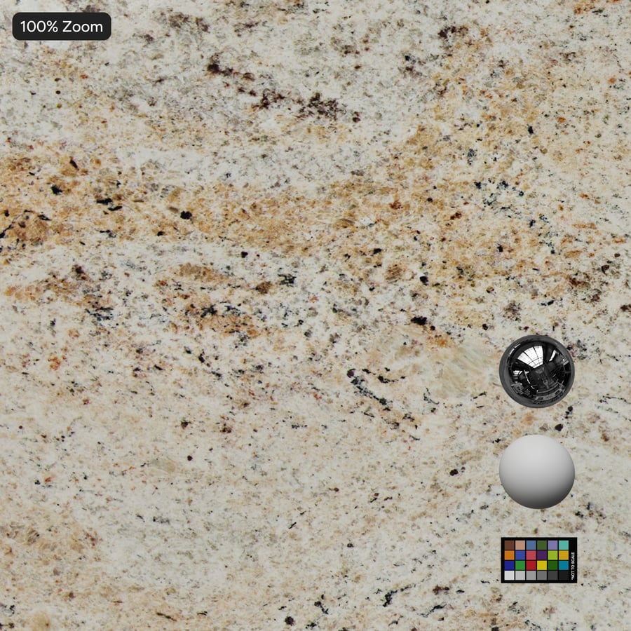 Polished Granite Stone Texture, Pale Peach