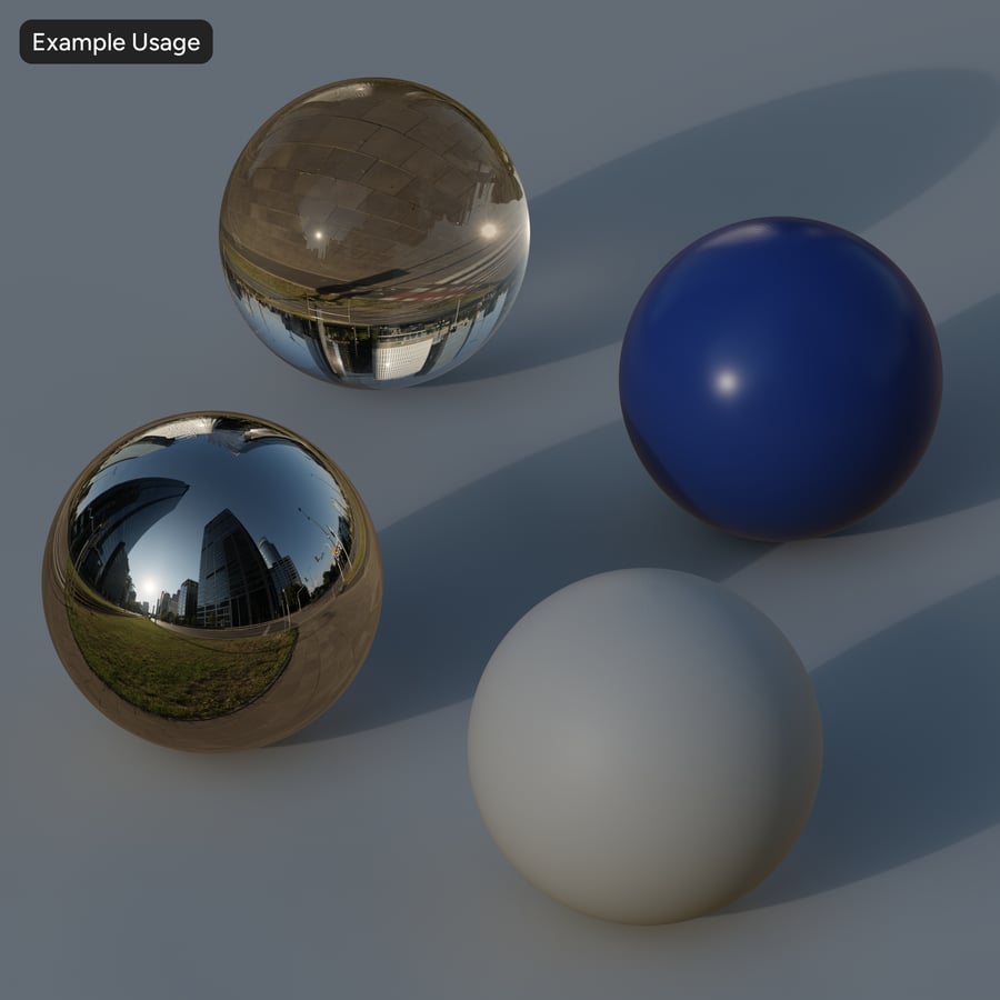 HDRI Khu thương mại đô thị, hoàng hôn