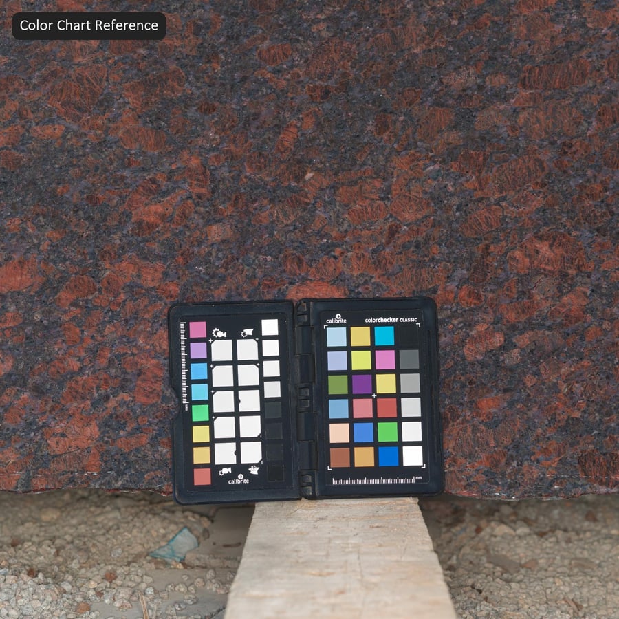 Polished Granite Stone Slab Texture, Red