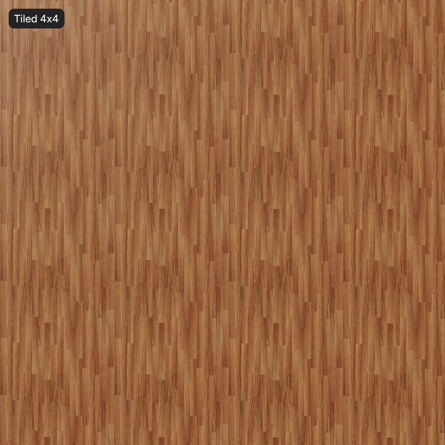 Tábua de madeira de mogno africano com textura grossa, lixada