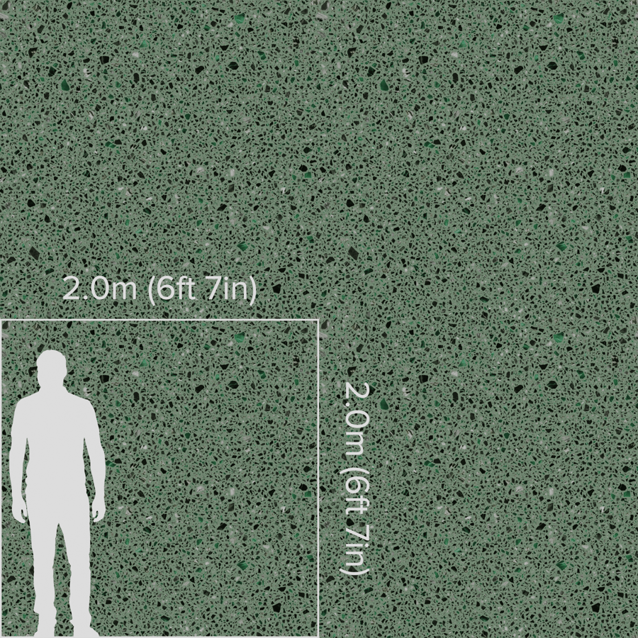 Textura Terrazzo Folha Palladiana, Verde