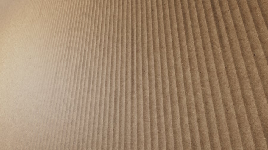 Pleated Cardboard Texture