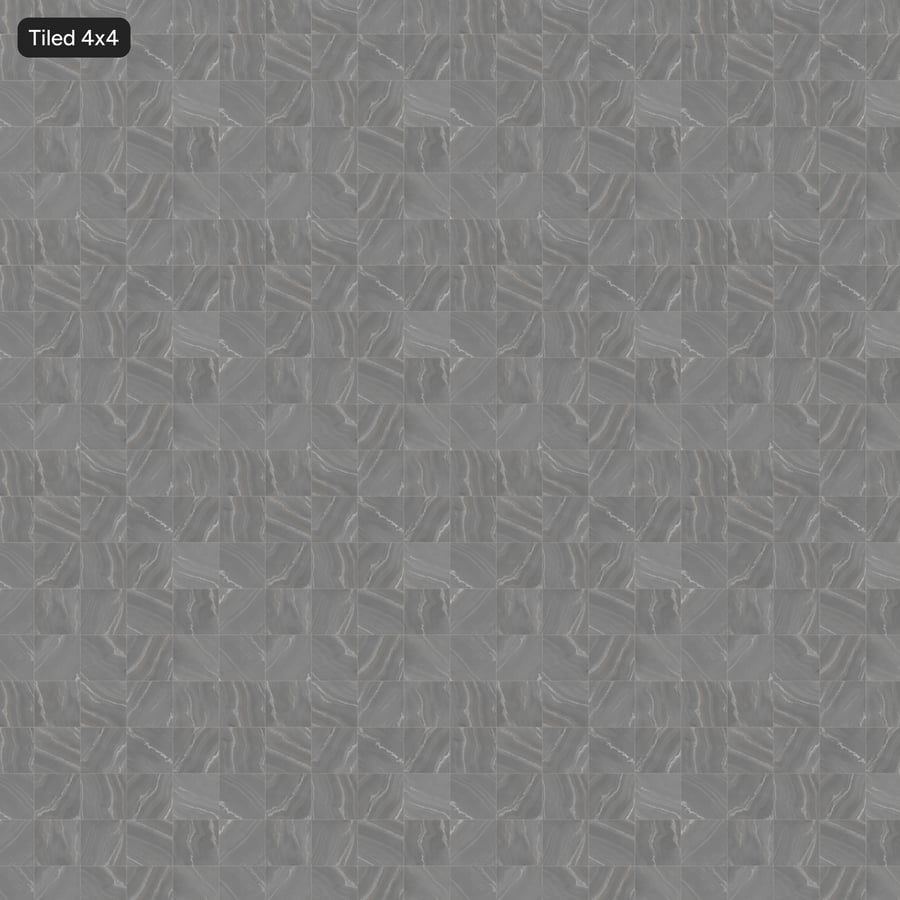 Square Quartzite Matte Tile Texture, Grey